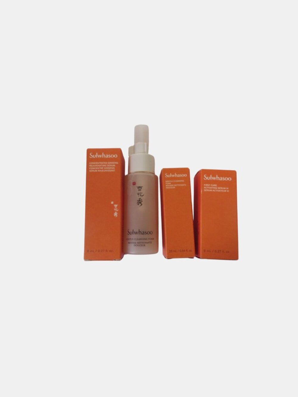 Sulwhasoo - Small Makeup Bag with 4 Minis/Deluxe Sample/Travel Size Products - Picture 1 of 8